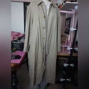 Beige Vintage Burberry Trench Coat  Beige Nova Check Mac Trench Coat Selfridges